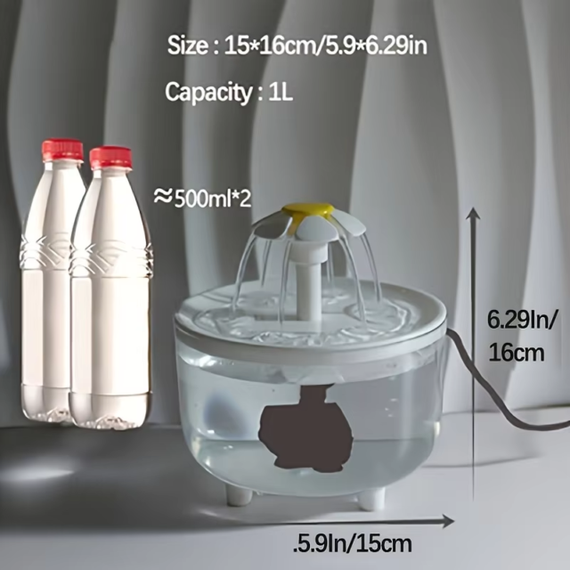 automatic pet water fountain