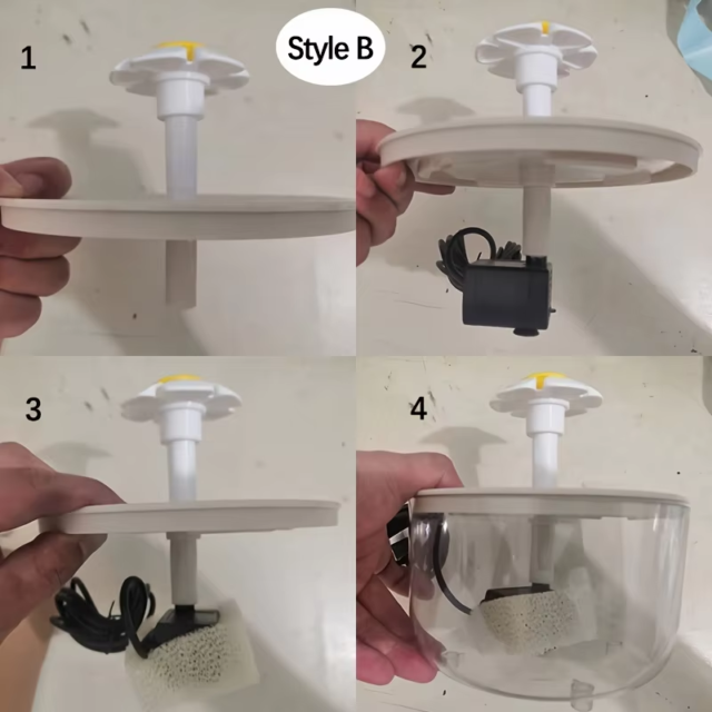 automatic pet water fountain