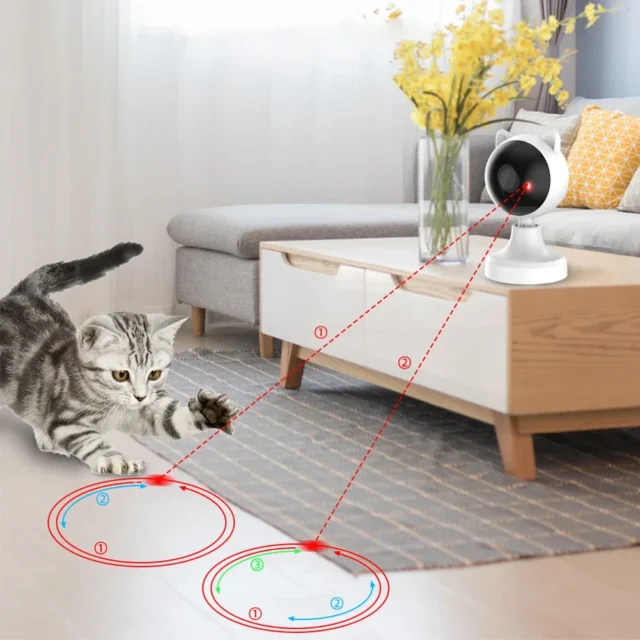 USB Rechargeable Cat Toy - Red Dot Laser for Active Cats - Image 5