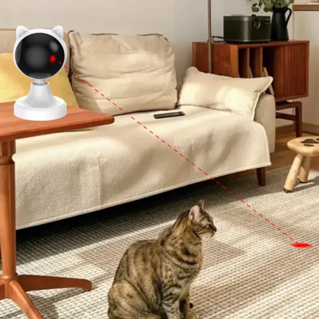 USB Rechargeable Cat Toy - Red Dot Laser for Active Cats - Image 8