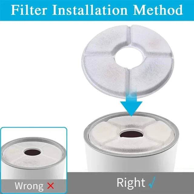 6 pack cat and dog water filter replacements - Image 7
