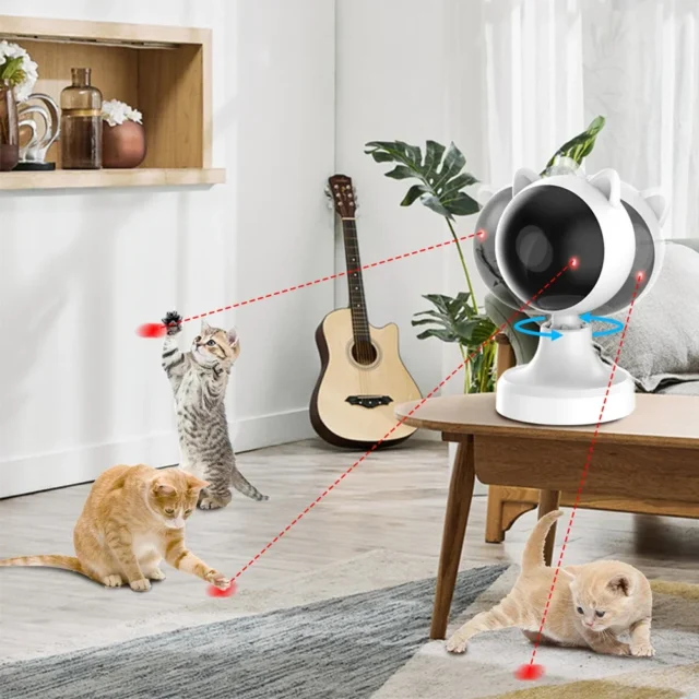 USB Rechargeable Cat Toy - Red Dot Laser for Active Cats - Image 6